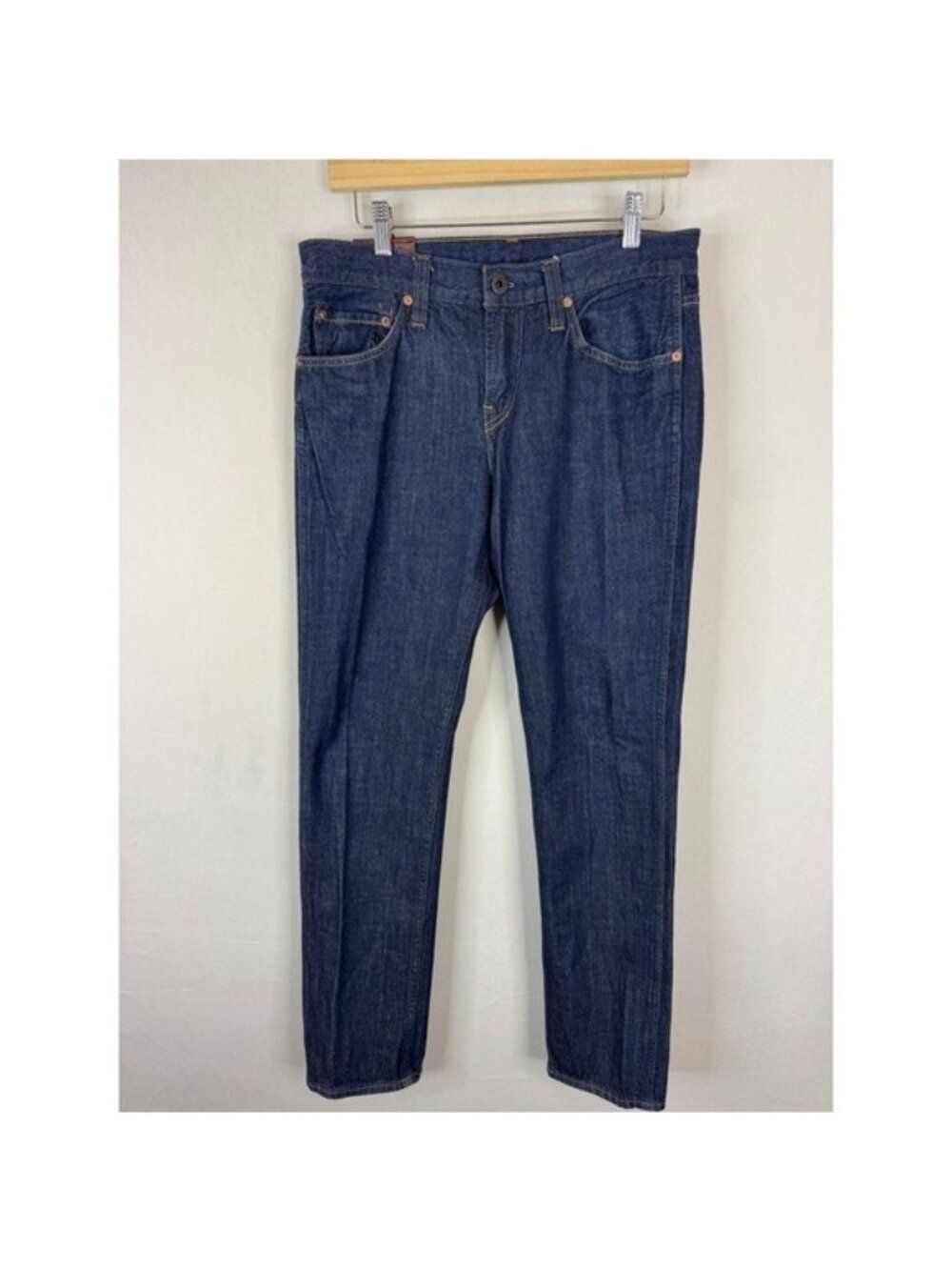 J Brand Dylan Boone Slouched Tapered Fit Jeans Mens 30X32 Dark Indigo Blue Denim